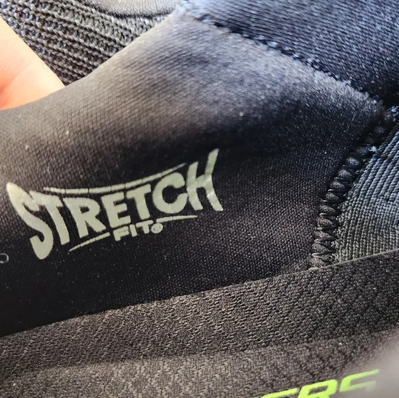 Skechers men's bounder inshore black sneakers - Picture 9 of 9